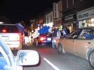 Downtown Toronto after Leafs won the Quarter Finals 41.JPG